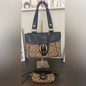 Coach bag and Coach wristlet